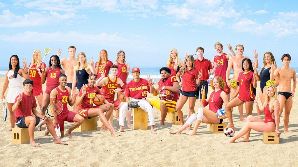 Athletes from all 21 USC Athletics sports teams