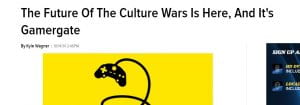 A screencap of the "The Future of the Culture Wars..." article header.