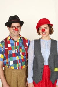 Male and Female Clowns