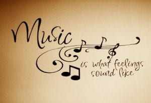 Music is what Feelings Look Like