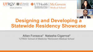 5e. Designing and Developing a Virtual Statewide Internal Medicine Residency Program Showcase