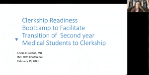1d. Clerkship Readiness Bootcamp to Facilitate Transition to Clerkship for Second Year Medical Students