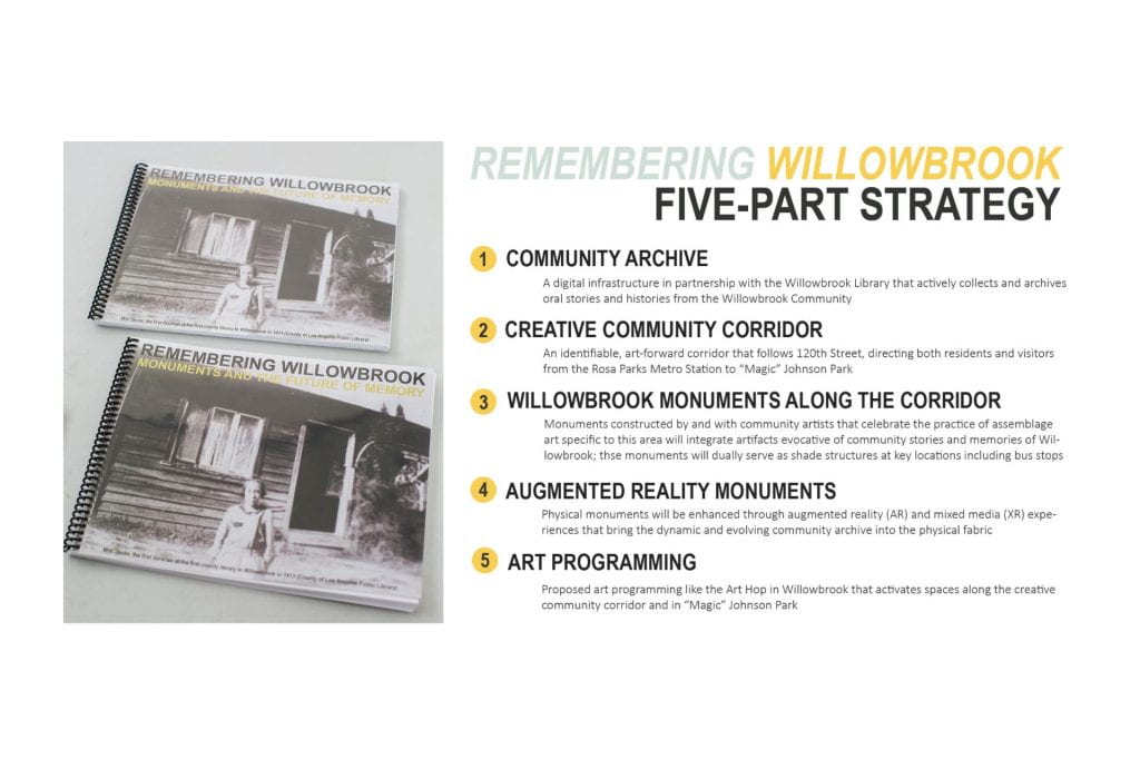 Remembering Willowbrook Progress Report with 5-Part Strategy.